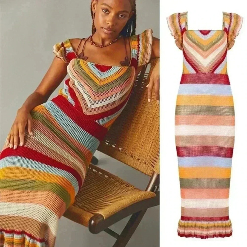 NWT‎ - Carolina K for Free People Paradise Crochet Dress
Size Medium - Picture 6 of 13